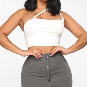 Cross Your Path Strappy Crop Top